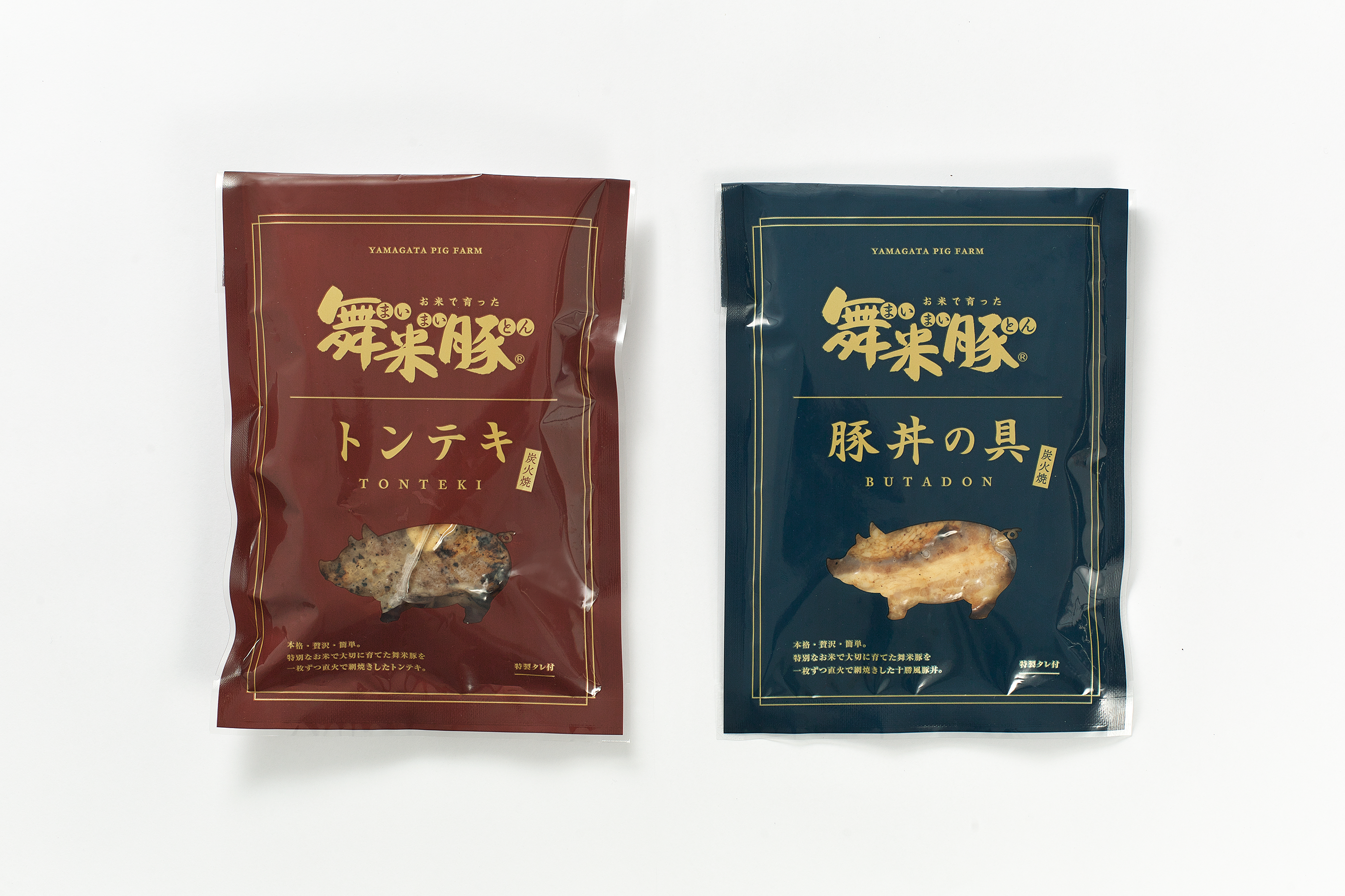 山形ピッグファーム様｜豚丼・トンテキパッケージ